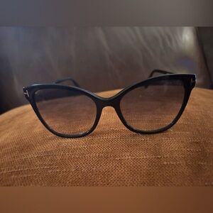 Tom Ford Ani Grey Gradient Cat Eye Ladies Sunglasse